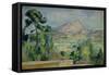 Montagne Sainte-Victoire, circa 1887-90-Paul Cézanne-Framed Stretched Canvas