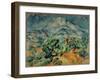 Montagne Sainte Victoire-View from the South West-Paul Cézanne-Framed Giclee Print