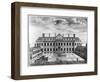 Montagu House, Bloomsbury, 18th Century-null-Framed Giclee Print