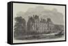 Montagu-House, Whitehall, the Residence of the Duke of Buccleuch-null-Framed Stretched Canvas