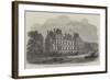 Montagu-House, Whitehall, the Residence of the Duke of Buccleuch-null-Framed Giclee Print