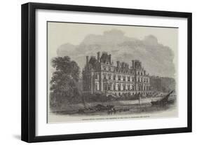 Montagu-House, Whitehall, the Residence of the Duke of Buccleuch-null-Framed Giclee Print