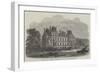 Montagu-House, Whitehall, the Residence of the Duke of Buccleuch-null-Framed Giclee Print