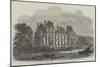 Montagu-House, Whitehall, the Residence of the Duke of Buccleuch-null-Mounted Giclee Print