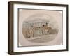 Montague House wall, British Museum, London, 1852-James Findlay-Framed Giclee Print