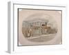 Montague House wall, British Museum, London, 1852-James Findlay-Framed Giclee Print