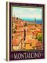 Montalcino Tuscany 1-Anna Siena-Stretched Canvas