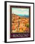 Montalcino Tuscany 1-Anna Siena-Framed Giclee Print