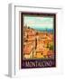 Montalcino Tuscany 1-Anna Siena-Framed Premium Giclee Print