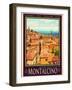 Montalcino Tuscany 1-Anna Siena-Framed Giclee Print