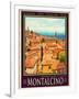 Montalcino Tuscany 1-Anna Siena-Framed Giclee Print