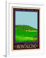 Montalcino Tuscany 3-Anna Siena-Framed Giclee Print