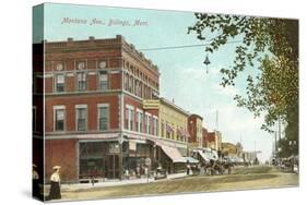 Montana Avenue, Billings, Montana-null-Stretched Canvas