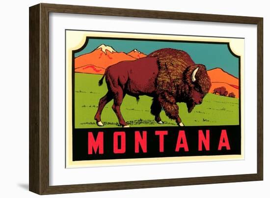 Montana Decal-null-Framed Premium Giclee Print