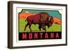 Montana Decal-null-Framed Premium Giclee Print