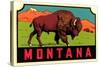 Montana Decal-null-Stretched Canvas