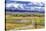Montana Farm (Watercolor)-Galloimages Online-Stretched Canvas