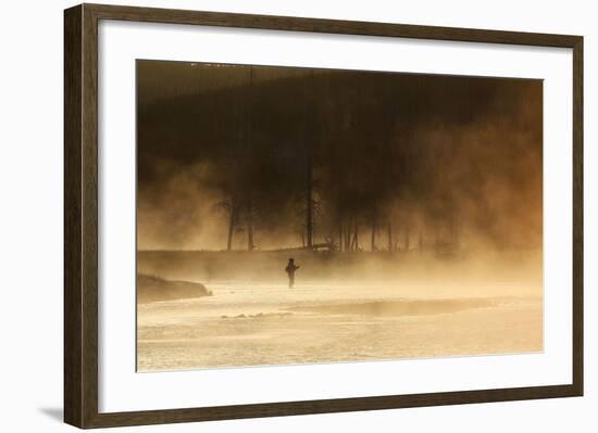 Montana Fly Fishing-Jason Savage-Framed Art Print