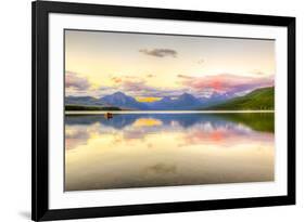 Montana, Glacier National Park. Lake Macdonald Landscape-Jaynes Gallery-Framed Photographic Print