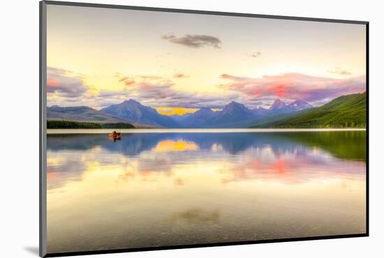 Montana, Glacier National Park. Lake Macdonald Landscape-Jaynes Gallery-Mounted Photographic Print