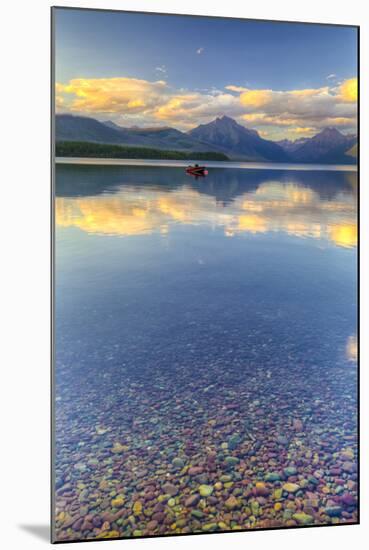 Montana, Glacier National Park. Lake Macdonald Landscape-Jaynes Gallery-Mounted Photographic Print