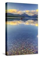 Montana, Glacier National Park. Lake Macdonald Landscape-Jaynes Gallery-Stretched Canvas