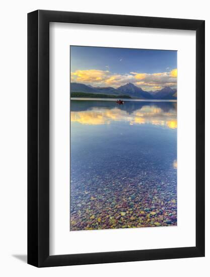 Montana, Glacier National Park. Lake Macdonald Landscape-Jaynes Gallery-Framed Photographic Print