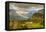 Montana, Glacier National Park, Logan Pass. Sunrise on Mountain Landscape-Jaynes Gallery-Framed Stretched Canvas