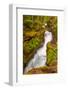 Montana, Glacier National Park. Waterfall Landscape-Jaynes Gallery-Framed Photographic Print