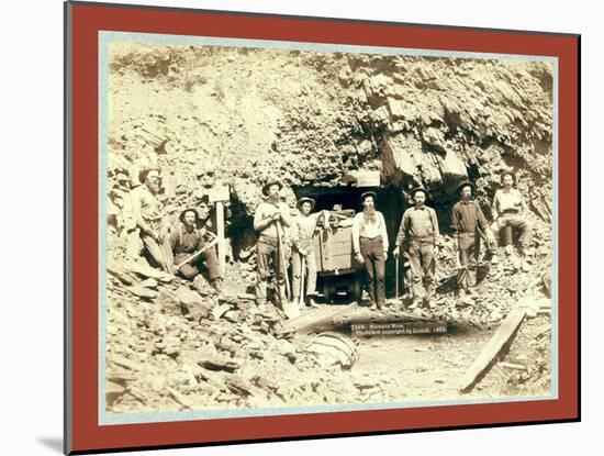 Montana Mine-John C. H. Grabill-Mounted Giclee Print