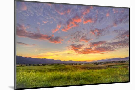 Montana, Missoula. Sunset on Ranch Club Golf Course-Jaynes Gallery-Mounted Photographic Print