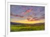 Montana, Missoula. Sunset on Ranch Club Golf Course-Jaynes Gallery-Framed Photographic Print