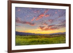 Montana, Missoula. Sunset on Ranch Club Golf Course-Jaynes Gallery-Framed Photographic Print