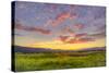 Montana, Missoula. Sunset on Ranch Club Golf Course-Jaynes Gallery-Stretched Canvas