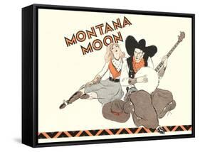 Montana Moon, Banjo, Singer-null-Framed Stretched Canvas
