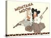 Montana Moon, Banjo, Singer-null-Stretched Canvas