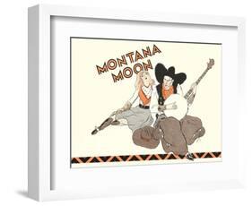 Montana Moon, Banjo, Singer-null-Framed Art Print