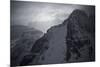 Montana's Highest Peak in Winter, Granite Peak-Steven Gnam-Mounted Photographic Print