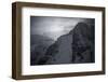 Montana's Highest Peak in Winter, Granite Peak-Steven Gnam-Framed Photographic Print