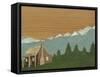 Montana Sky #1-Vanna Lam-Framed Stretched Canvas