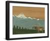 Montana Sky #2-Vanna Lam-Framed Art Print