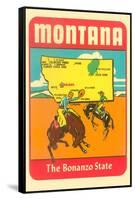 Montana, the Bonanza State-null-Framed Stretched Canvas