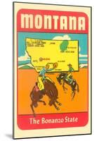 Montana, the Bonanza State-null-Mounted Art Print
