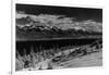 Montana - View of Flathead Lake-Lantern Press-Framed Art Print
