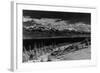 Montana - View of Flathead Lake-Lantern Press-Framed Art Print