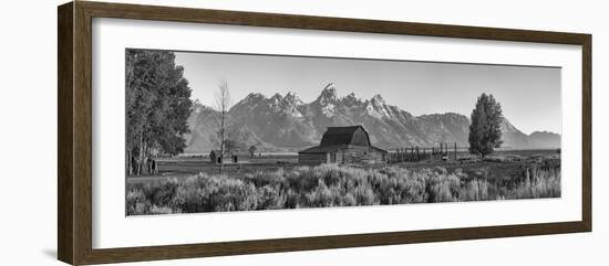 Montana View-Peter Adams-Framed Giclee Print