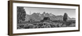 Montana View-Peter Adams-Framed Giclee Print