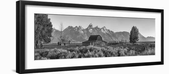 Montana View-Peter Adams-Framed Giclee Print