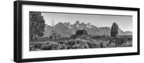 Montana View-Peter Adams-Framed Giclee Print