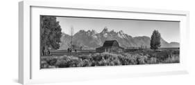 Montana View-Peter Adams-Framed Giclee Print
